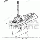 BF225AK1 XXCA Gear Case Assy.
