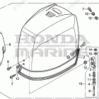 BF150AK2 XCS Engine Cover Assy.