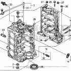 BF90DK5 XRTA CYLINDER BLOCK