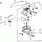 BF100D SA Carburetor + Air Guide