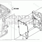 BFP8DK3 LHTA Exhaust Chamber Cover