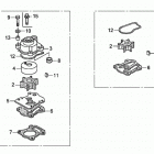 BF25D6 SHA Водяной насос, комплект крыльчатки
