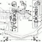 BF250A LA Water Separator + Fuel Strainer