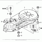 BF40DK4 LHA Alternator Cover