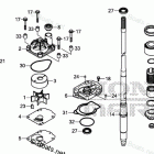 BF225D XDA Water Pump + Vertical Shaft