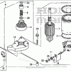 BF9.9DK2 SHSA STARTER MOTOR