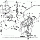 BF115DK1 LA Fuel Pump + Fuel Hose