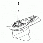 BF200AK0 LA Картер коробки передач в сборе (нога)