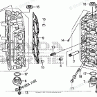 BF250A LA CYLINDER HEAD