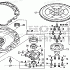 BF115DK1 LA Oil Pump + Flywheel