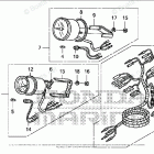 BF75DK0 LRTA TRIM METER + TACHOMETER