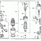 BF200AK0 LA STARTER MOTOR