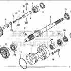 BF150AK0 LA Propeller Shaft + Propeller (LA / LC / XA / XC)