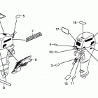 BF9.9DK0 SHA Наклейки предупреждения