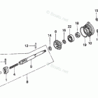BF100F LA Propeller Shaft