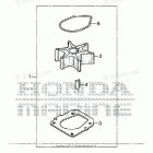 BF115DK1 LA Water Pump Impeller Kit (1)