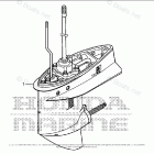 BF40DK4 LHA Gear Case Assy.