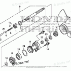 BF40DK4 LHA Propeller Shaft