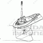 BF250A LA Gear Case Assy.