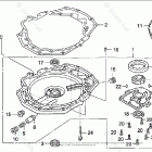 BF200AK0 LA Oil Pump + Flywheel