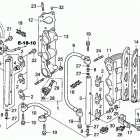 BF200AK0 LA Fuel Pipe + Injector