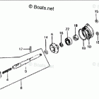 BF100B LA Propeller Shaft + Propeller