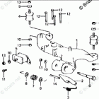BF100B LA Mount Frame + Upper Mount Rubber