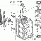 BF25D6 SHA Блок цилиндров