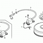 BF5A6 LA Flywheel + Ignition Coil