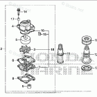 BF40DK4 LHA Impeller Pump Kit + Water Hose Joint Kit