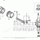 BF6AH SHNA Crankshaft Piston
