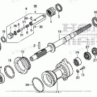 BF225AK2 XA Propeller Shaft