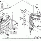 BF115DK1 LA Intake Manifold  /  Injector
