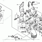 BF115DK1 LA Exhaust Pipe