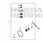 BF225D XDA GEAR CASE KIT