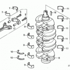 BF150AK0 LA Коленчатый вал и поршни