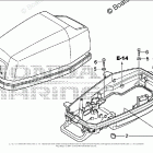 BF5AK3 SA ENGINE COVER