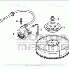 BF5AK3 SA Flywheel & Ignition Coil