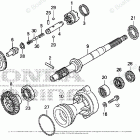 BF150AK2 LA Propeller Shaft + Propeller