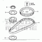 BF15DK2 SHA Timing Belt