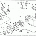 BF200AK0 LA ДУ одиночного типа, установка заподлицо справа