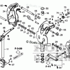 BF225D XDA Stern Bracket + Swivel Case