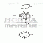 BF150AK2 XCS Water Pump Impeller Kit (1)