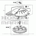 BF75DK0 LRTA Alternator Cover