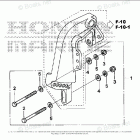 BF25DK0 SHA Outboard Installation Kit