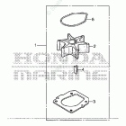 BF150AK2 XCA Water Pump Impeller Kit (1)