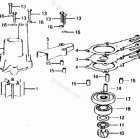 BF100B LA Water Pump + Vertical Shaft