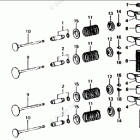 BF100D SA Camshaft + Valve