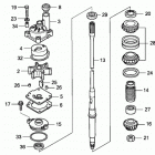 BF150AK0 LA Водяная помпа + Вертикальный вал
