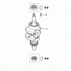 BF2DK0 SCAB Коленвал